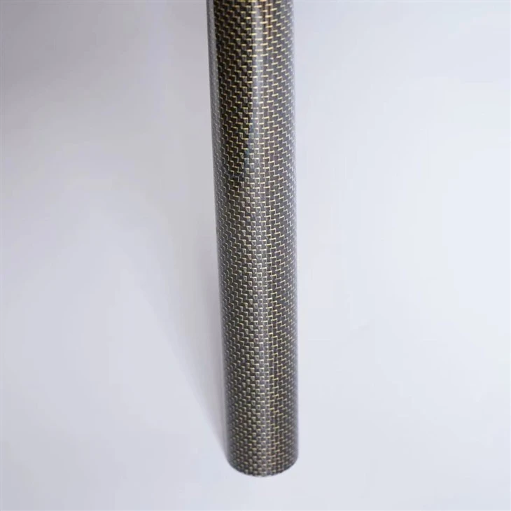 Carbon Fiber Golden Tube