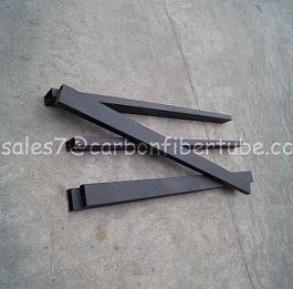 Berkualiti tinggi Disesuaikan 3K Carbon Fiber Bent Tube