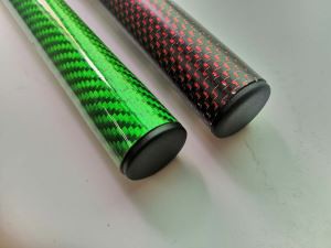 Warna adat 3k karbon fiber tiub
