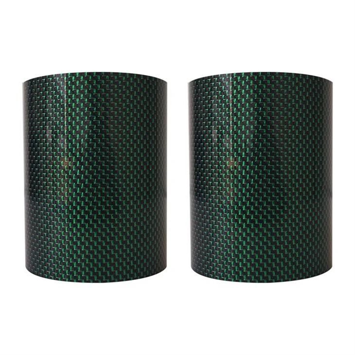 Carbon Fiber Green Color Round Tube.2
