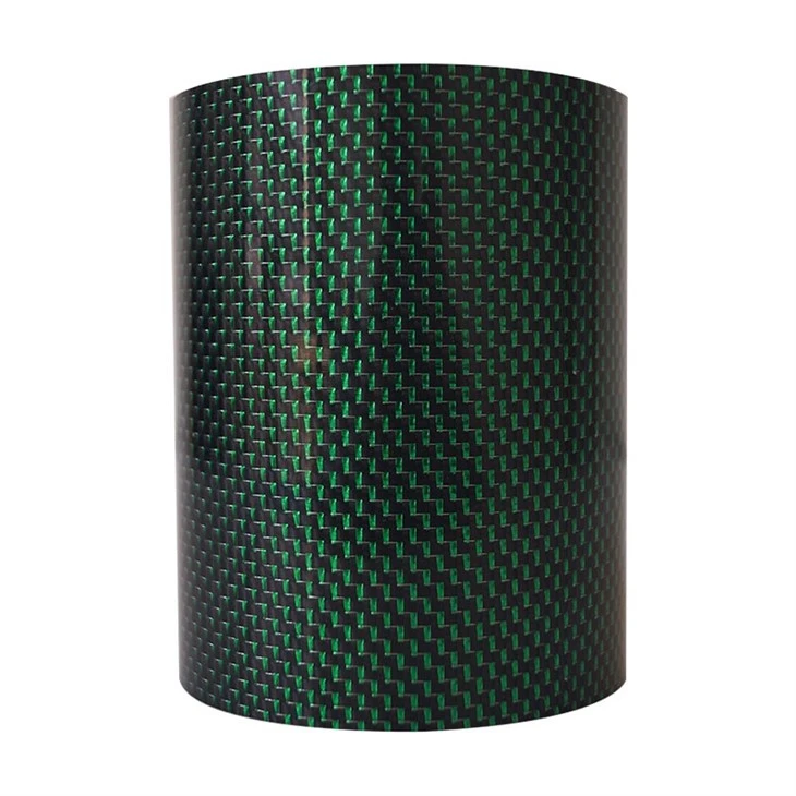 Carbon Fiber Green Color Round Tube.3